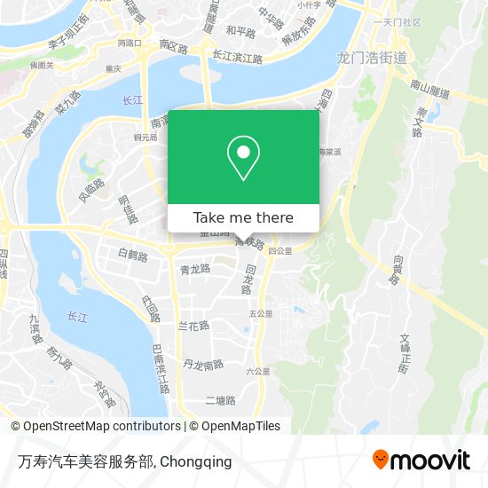 万寿汽车美容服务部 map