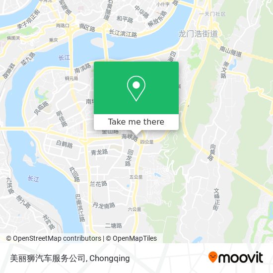 美丽狮汽车服务公司 map