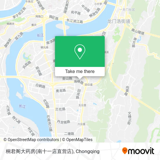 桐君阁大药房(南十一店直营店) map