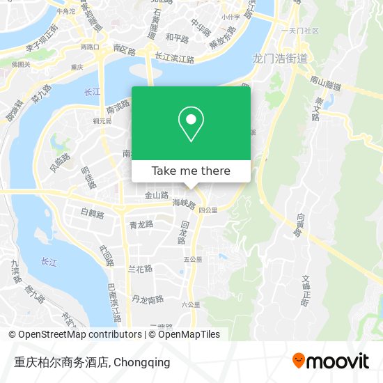 重庆柏尔商务酒店 map