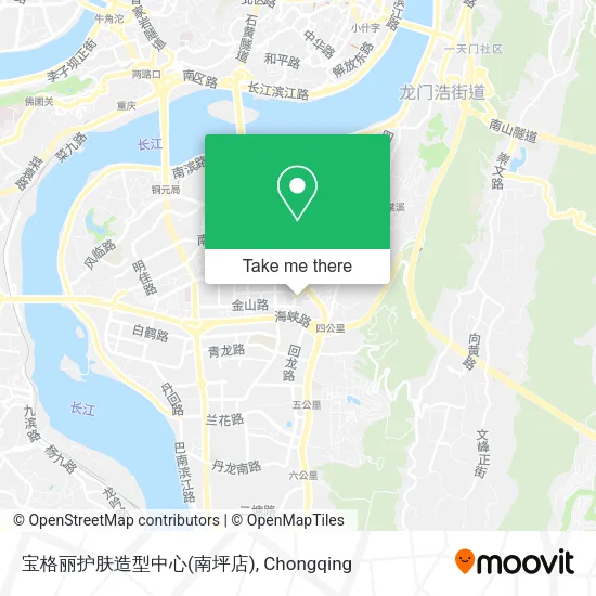 宝格丽护肤造型中心(南坪店) map