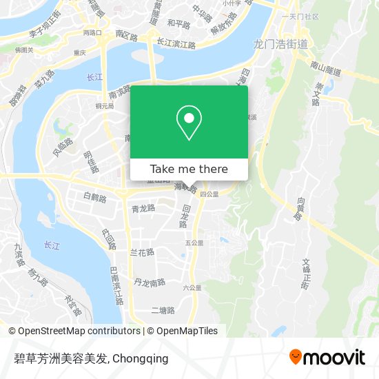 碧草芳洲美容美发 map