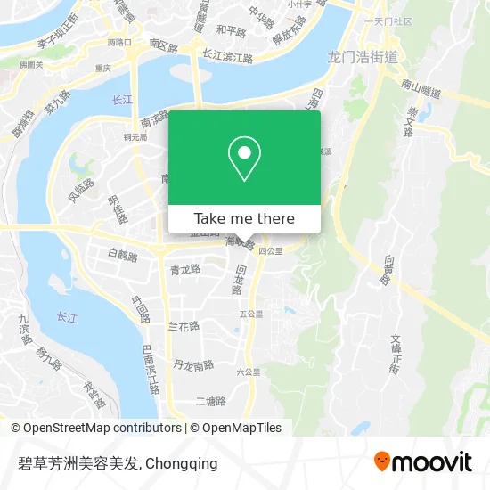 碧草芳洲美容美发 map