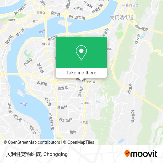 贝利健宠物医院 map