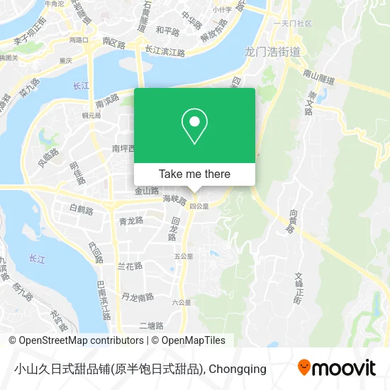 小山久日式甜品铺(原半饱日式甜品) map