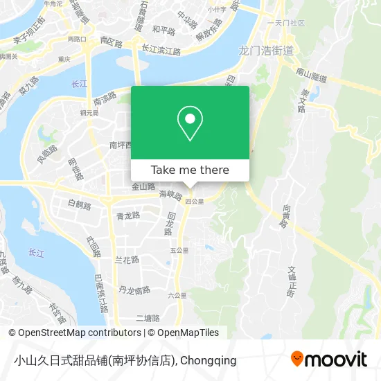 小山久日式甜品铺(南坪协信店) map