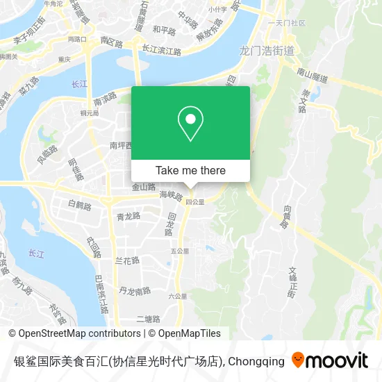 银鲨国际美食百汇(协信星光时代广场店) map