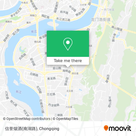 信誉烟酒(南湖路) map