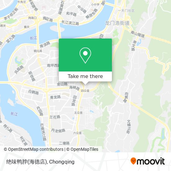 绝味鸭脖(海德店) map