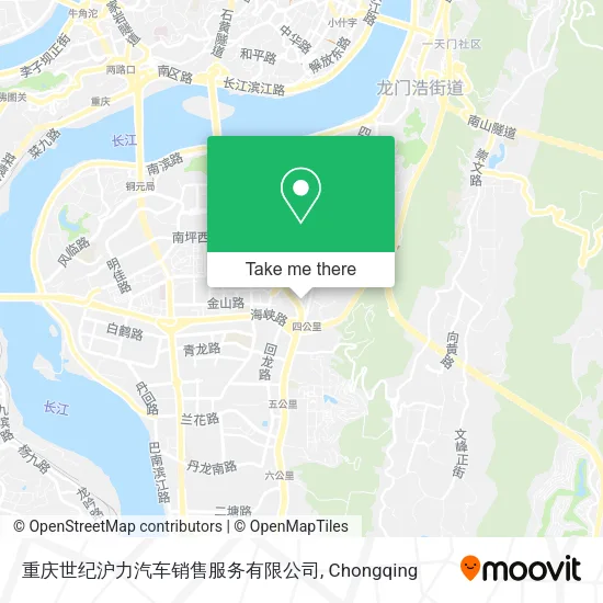 重庆世纪沪力汽车销售服务有限公司 map