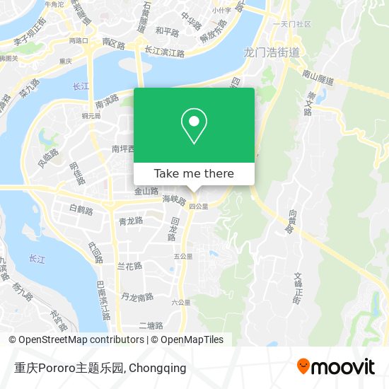 重庆Pororo主题乐园 map