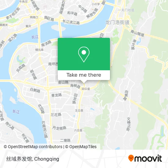 丝域养发馆 map