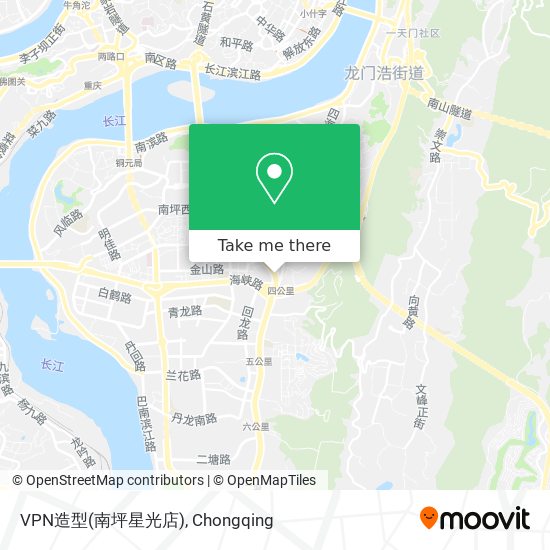 VPN造型(南坪星光店) map