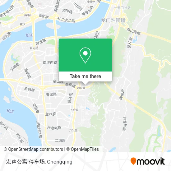 宏声公寓-停车场 map