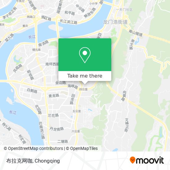 布拉克网咖 map