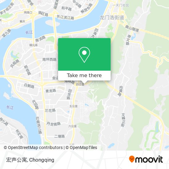 宏声公寓 map