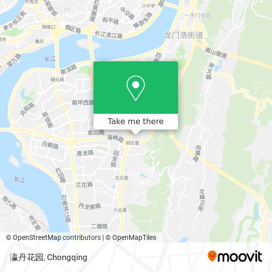 瀛丹花园 map