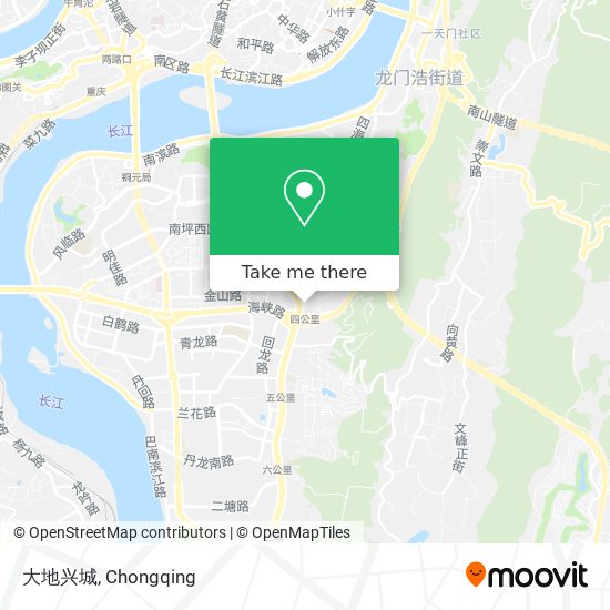 大地兴城 map