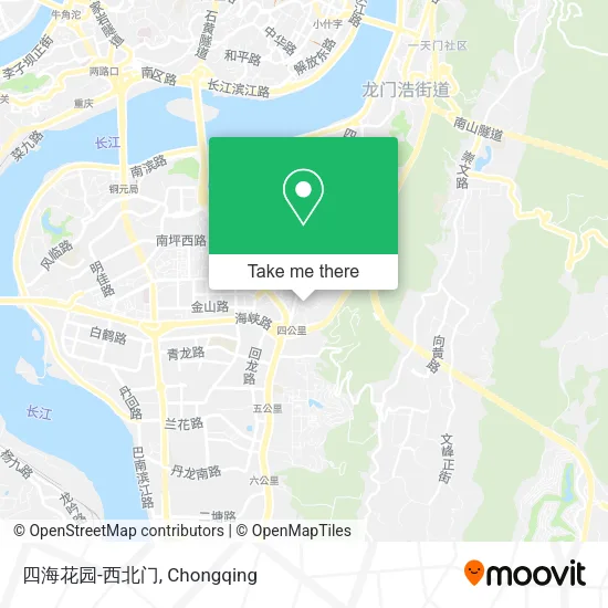 四海花园-西北门 map