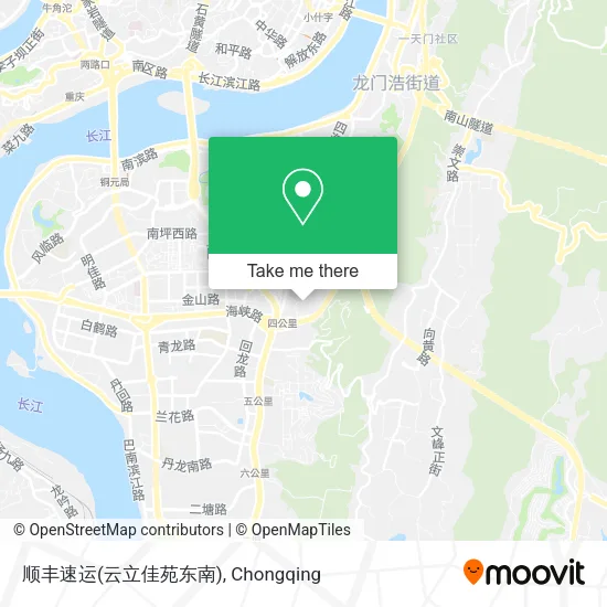 顺丰速运(云立佳苑东南) map