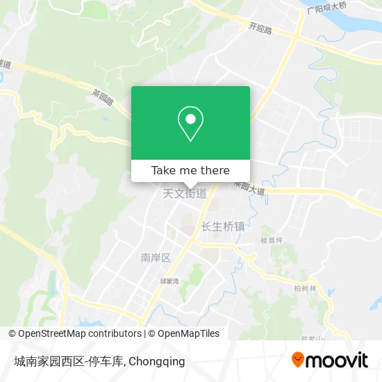 城南家园西区-停车库 map