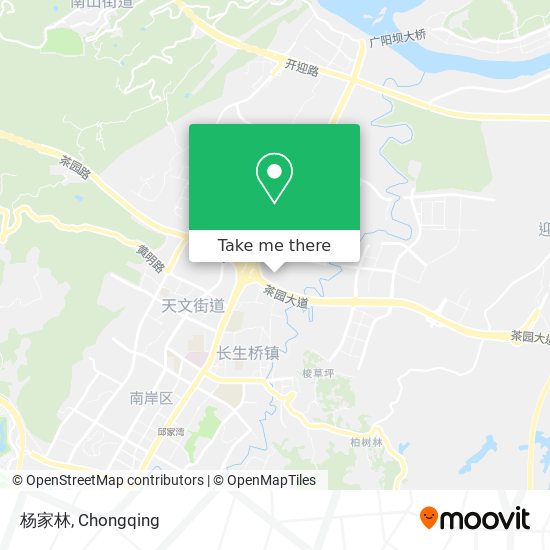 杨家林 map