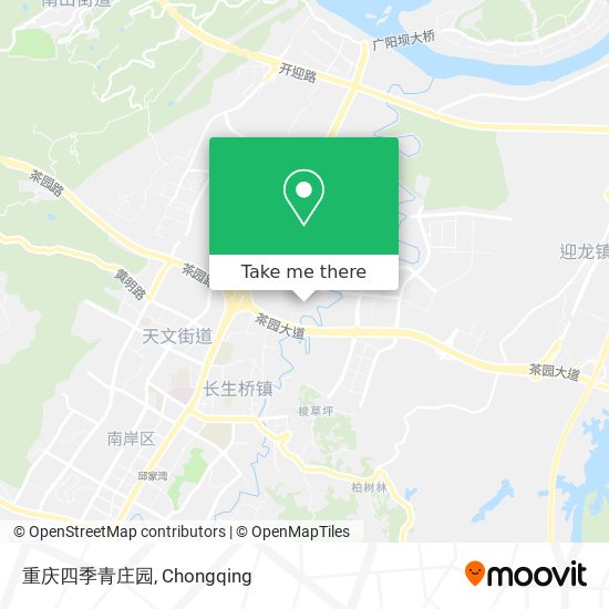 重庆四季青庄园 map