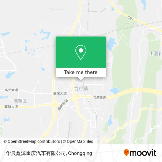 华晨鑫源重庆汽车有限公司 map