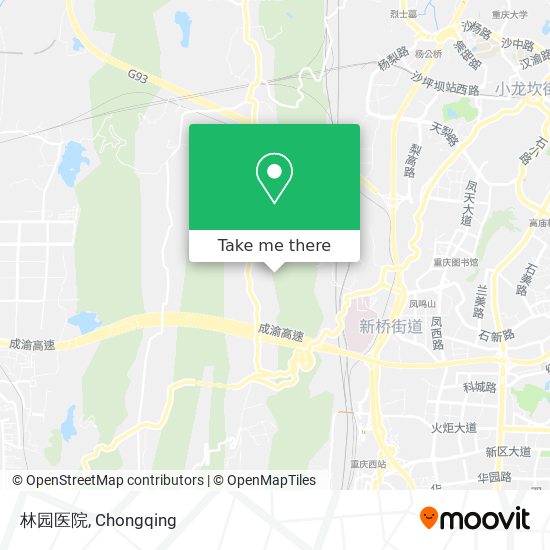 林园医院 map