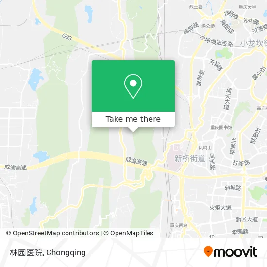 林园医院 map