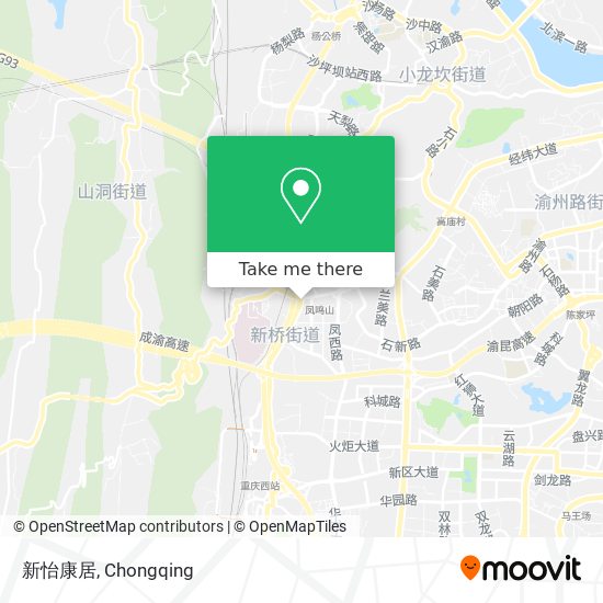 新怡康居 map
