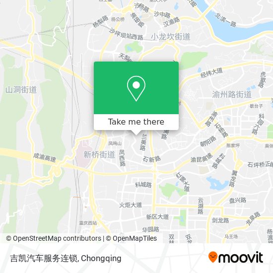 吉凯汽车服务连锁 map