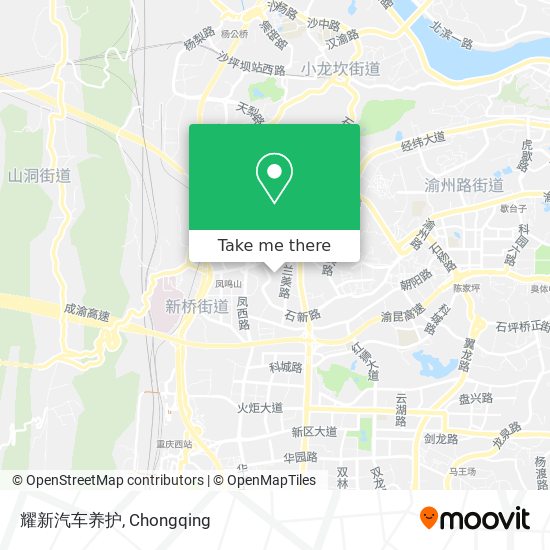 耀新汽车养护 map