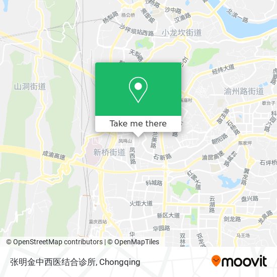 张明金中西医结合诊所 map