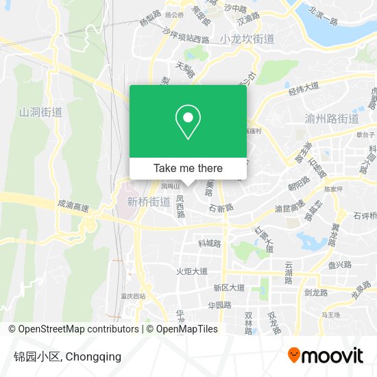 锦园小区 map