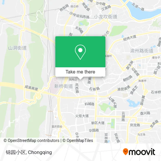 锦园小区 map