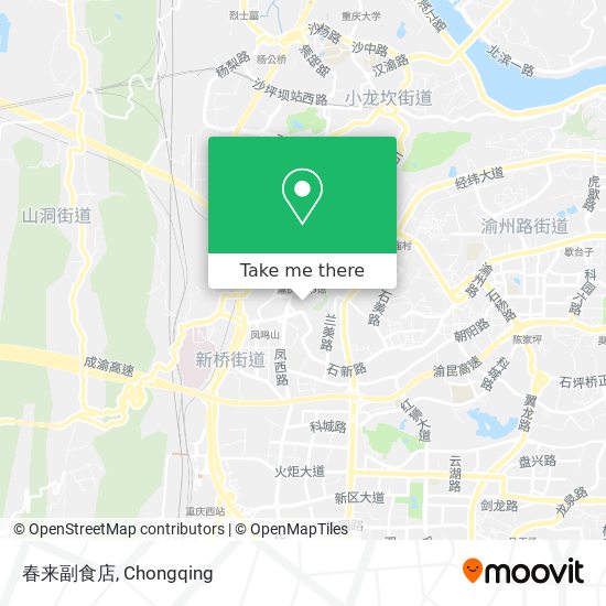 春来副食店 map