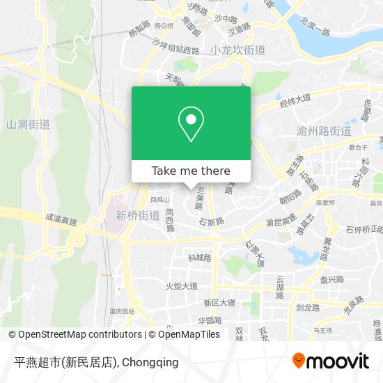 平燕超市(新民居店) map