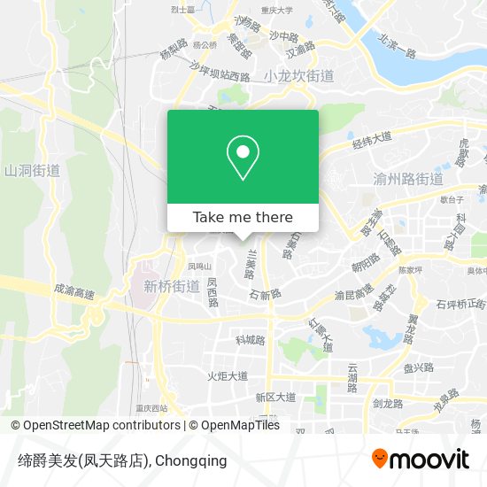 缔爵美发(凤天路店) map