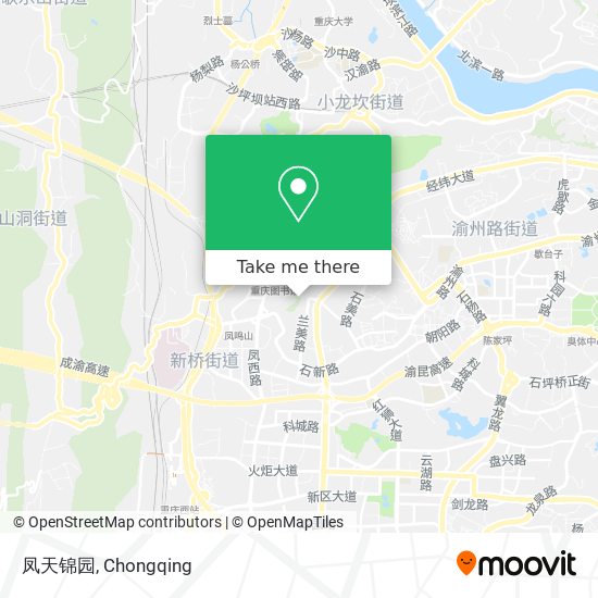 凤天锦园 map