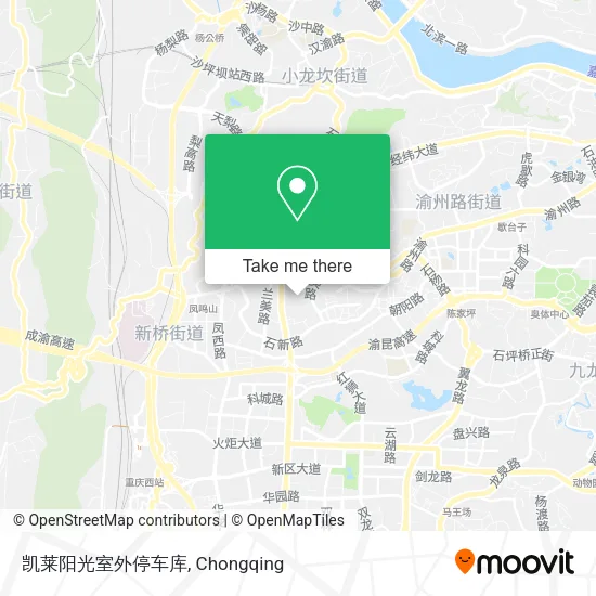 凯莱阳光室外停车库 map
