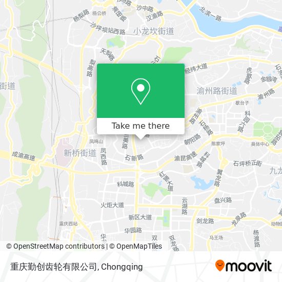重庆勤创齿轮有限公司 map