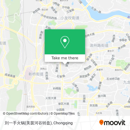 刘一手火锅(美茵河谷转盘) map