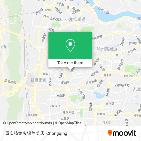 重庆骑龙火锅兰美店 map