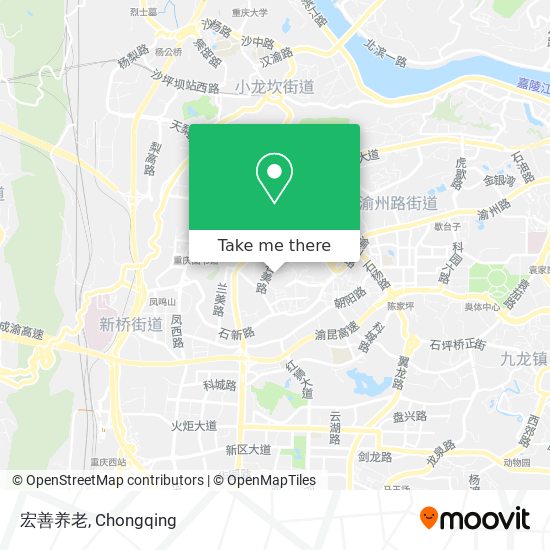 宏善养老 map