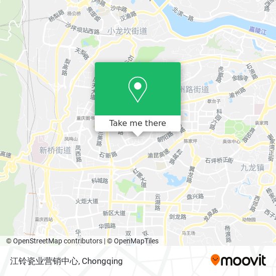 江铃瓷业营销中心 map