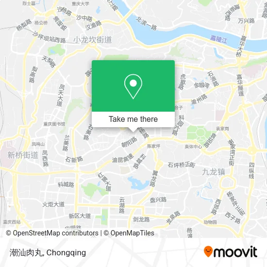 潮汕肉丸 map
