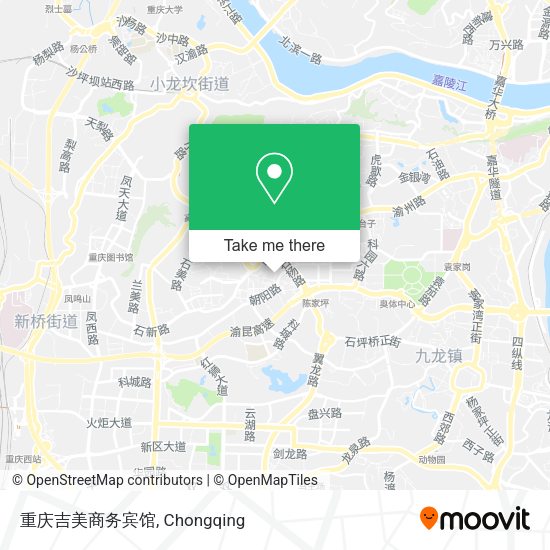 重庆吉美商务宾馆 map