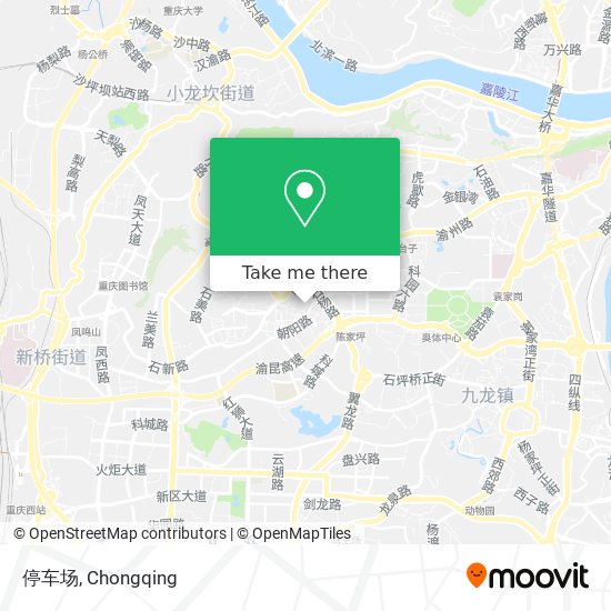 停车场 map