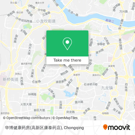 华博健康药房(高新区康泰药店) map